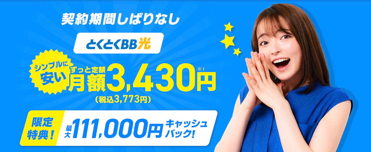 GMOとくとくBB光　LP