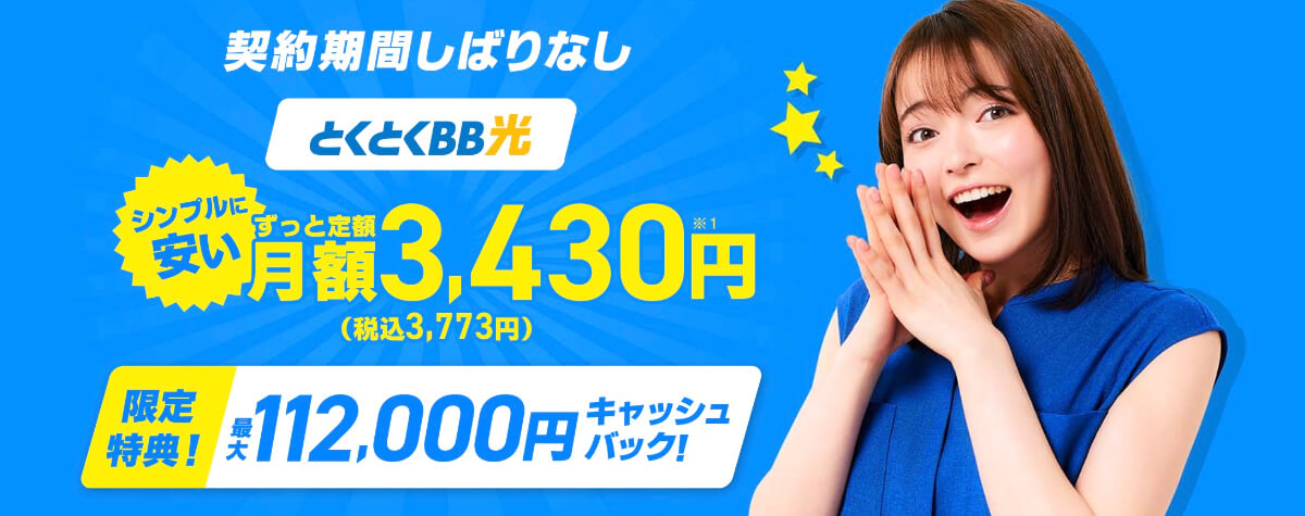 GMOとくとくBB光 LP