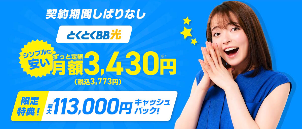 GMOとくとくBB LP
